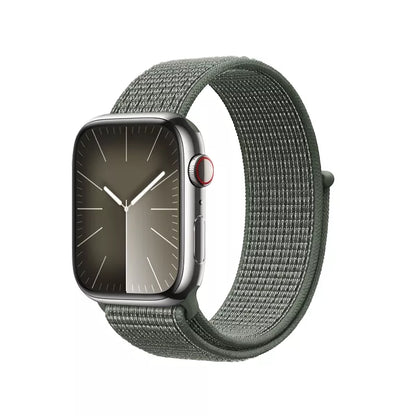 Crong Nylon - Apple Watch Sport Band 38/40/41/42 mm (Karinė žalia)