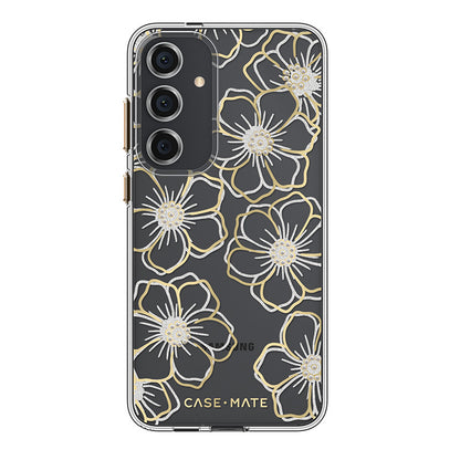 Case-Mate Floral Gems – dėklas, skirtas Samsung Galaxy S24+ (auksinis)