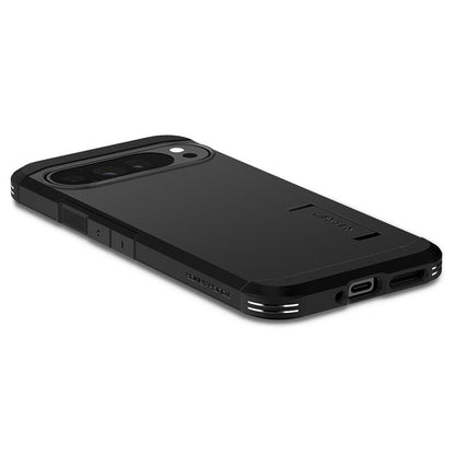 Spigen Tough Armor – dėklas, skirtas Google Pixel 9 Pro XL (juodas)
