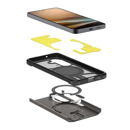 Spigen Tough Armor MagSafe dėklas, skirtas Samsung Galaxy S26+ (Gunmetal)