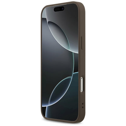 Guess 4G Classic - Dėklas iPhone 17 Pro Max (rudas)