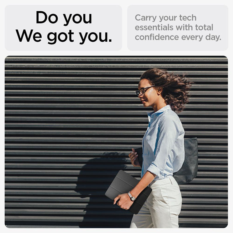 Spigen Urban Fit – dėklas, skirtas iPad Air 11 colių M3 (2025) / M2 (2024) / iPad Air 10,9 colių (5-os – 4-os kartos) (2022–2020) (juodas)