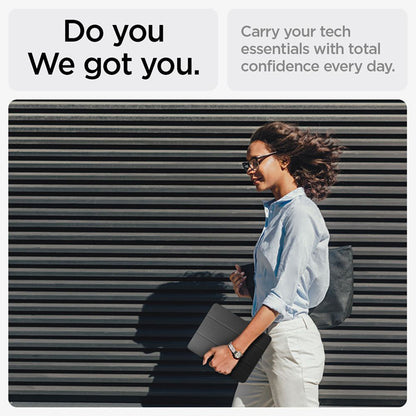 Spigen Urban Fit – dėklas, skirtas iPad Air 11 colių M3 (2025) / M2 (2024) / iPad Air 10,9 colių (5-os – 4-os kartos) (2022–2020) (juodas)