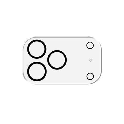 3mk Objektyvo apsauginis stiklas Pro pilnas padengimas iPhone 17 Pro