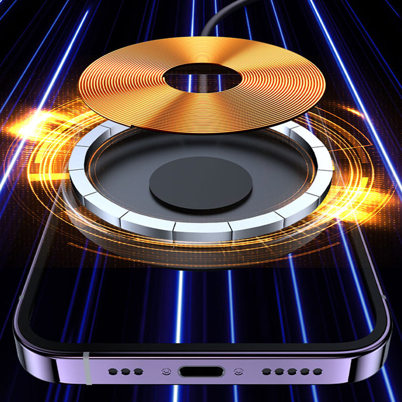 WEKOME WP-U99 Vanguard serija – „MagSafe“ 15W indukcinis įkroviklis (Juodas)