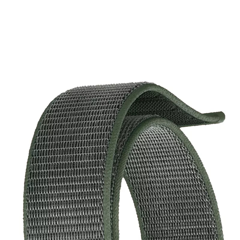Crong Nylon - Apple Watch Sport Band 38/40/41/42 mm (Karinė žalia)