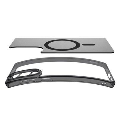 Spigen Ultra Hybrid Mag MagSafe – dėklas, skirtas Samsung Galaxy S25 Edge (matinė juoda)