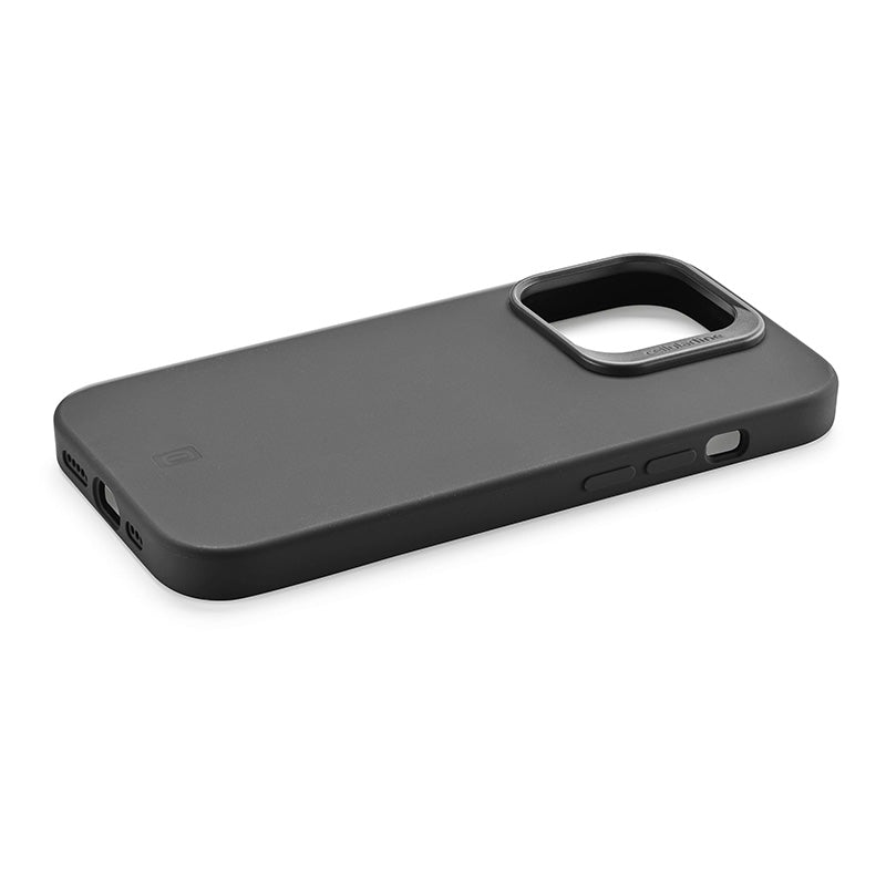 Cellularline Sensation Plus – iPhone 15 Pro Max dėklas su MICROBAN danga (juodas)