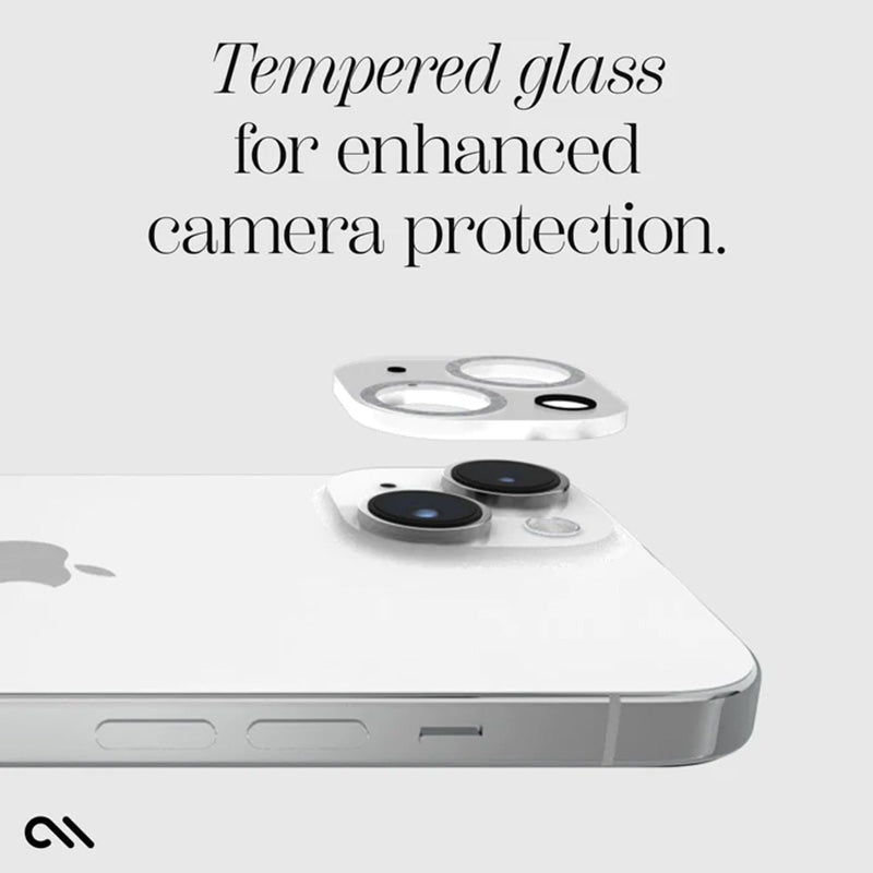 Case-Mate Sparkle lęšių apsauga – apsauginis stiklas iPhone 15 / iPhone 15 Plus kamerai (Twinkle)