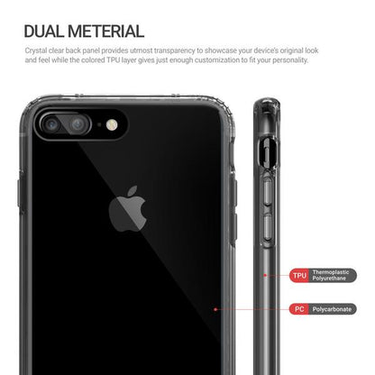 Obliq Naked Shield - dėklas skirtas iPhone 7 Plus (dūminė juoda)