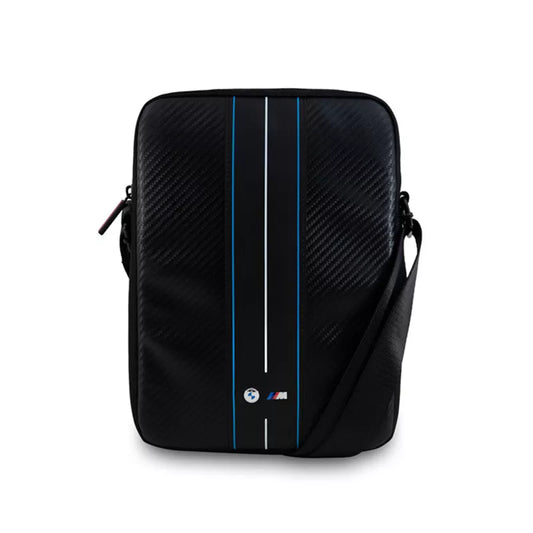BMW Carbon Blue Stripes - 10" planšetinio kompiuterio dėklas (juodas)