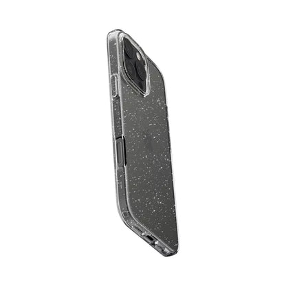 Spigen Liquid Crystal Glitter – dėklas, skirtas iPhone 16 Pro Max (skaidrus)