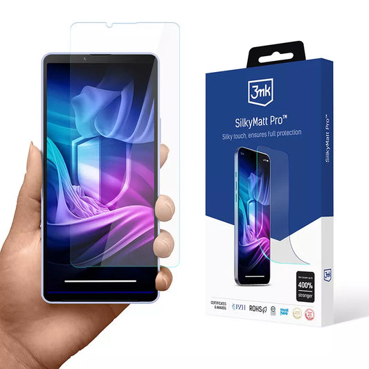 3mk Silky Matt Pro - Matinė apsauginė plėvelė skirta Sony Xperia 10 VI