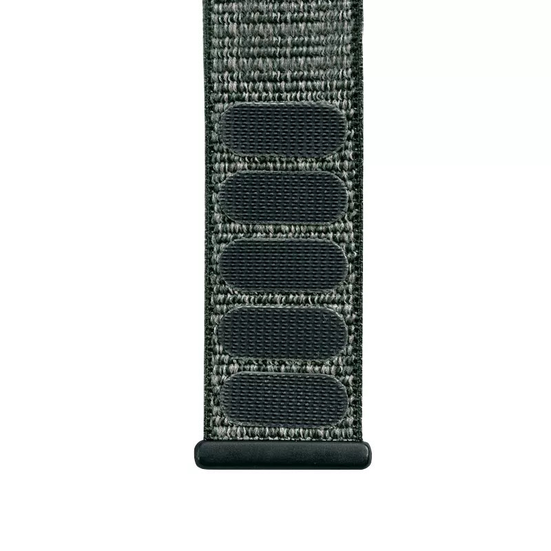 Crong Nylon - Apple Watch Sport Band 38/40/41/42 mm (Karinė žalia)