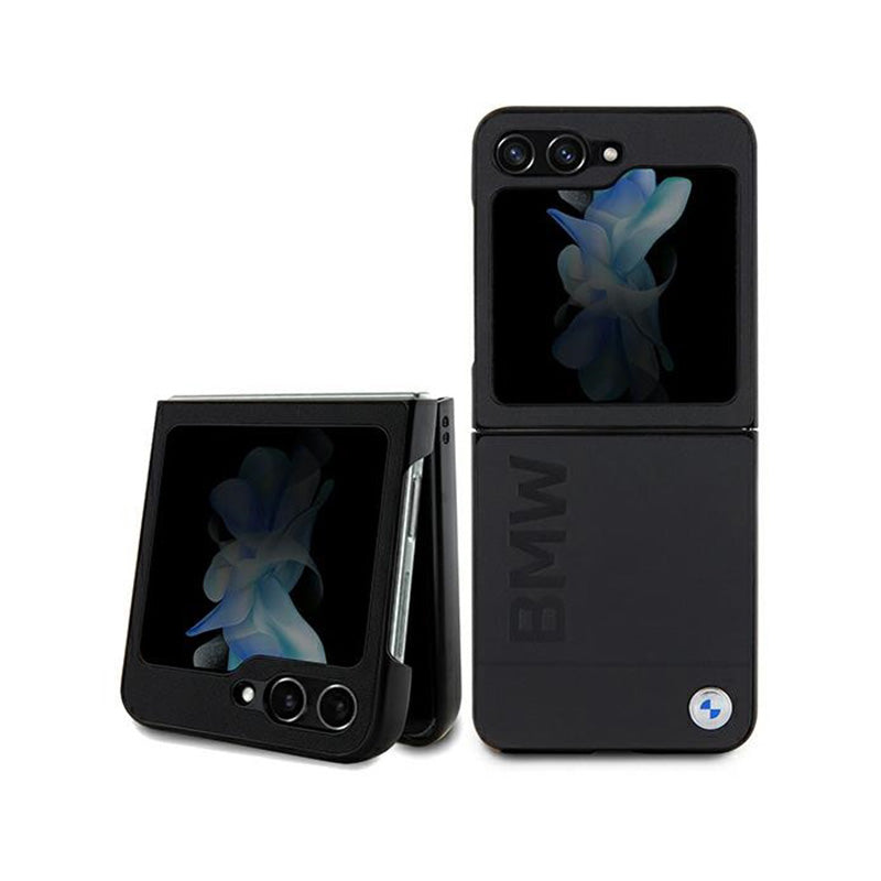 BMW odrštampas Samsung Galaxy Z Flip 5 dėklas (juodas)