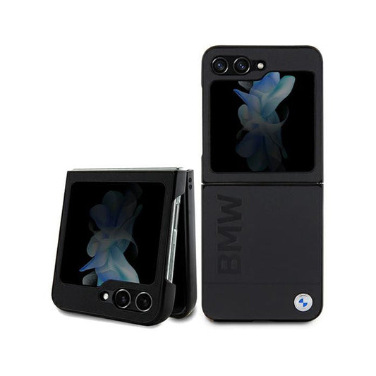 BMW odrštampas Samsung Galaxy Z Flip 5 dėklas (juodas)