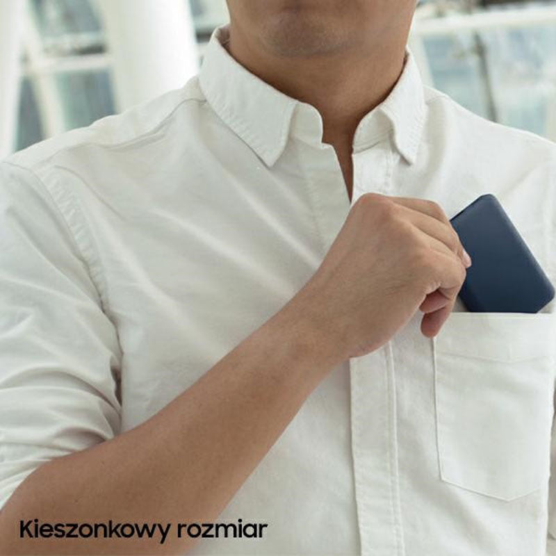 UNIQ Fuele Mini – nešiojama baterija 8000 mAh USB-C 18W Power Delivery (Levandų)