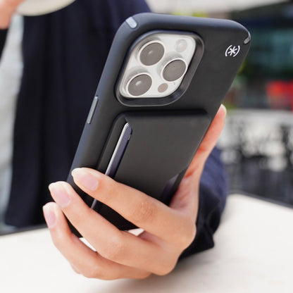 Speck ClickLock Wallet For MagSafe – Magnetinė MagSafe piniginė (juoda)