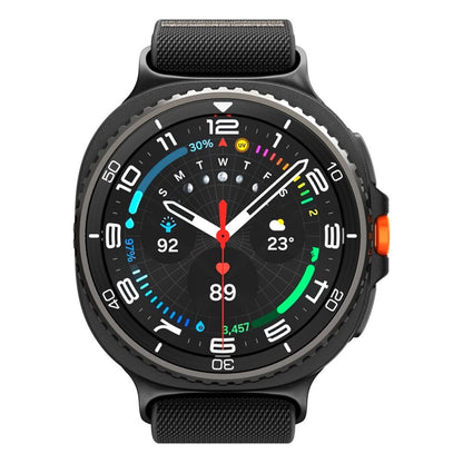 Spigen Fit Lite - Dirželis, skirtas Samsung Galaxy Watch 8 / 8 Classic 40 / 44 / 46 mm (Juodas)