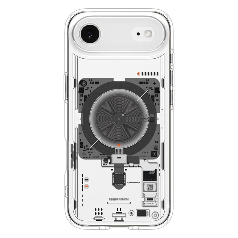 Spigen Ultra Hybrid Mag MagSafe dėklas, skirtas iPhone Air (Neo One)