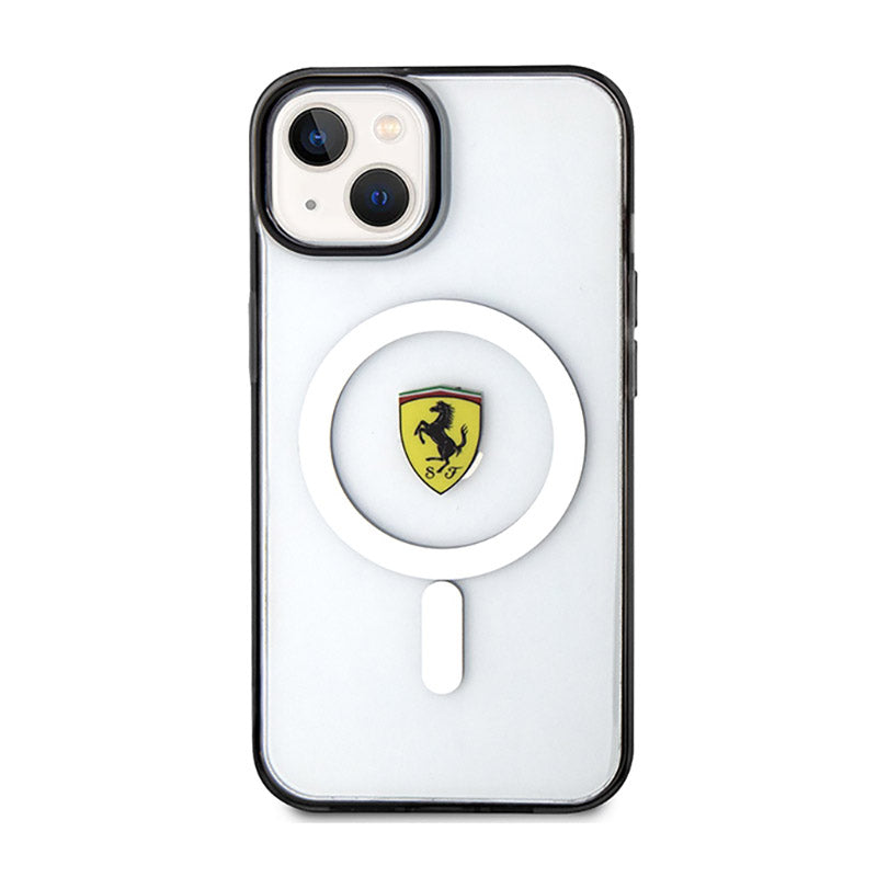 Ferrari Outline Magsafe – dėklas, skirtas „iPhone 14“ (skaidrus)