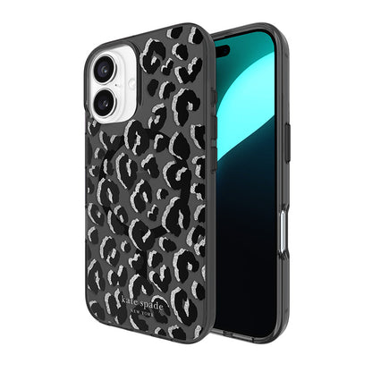 Kate Spade New York Protective MagSafe – dėklas iPhone 16 (City Leopard)
