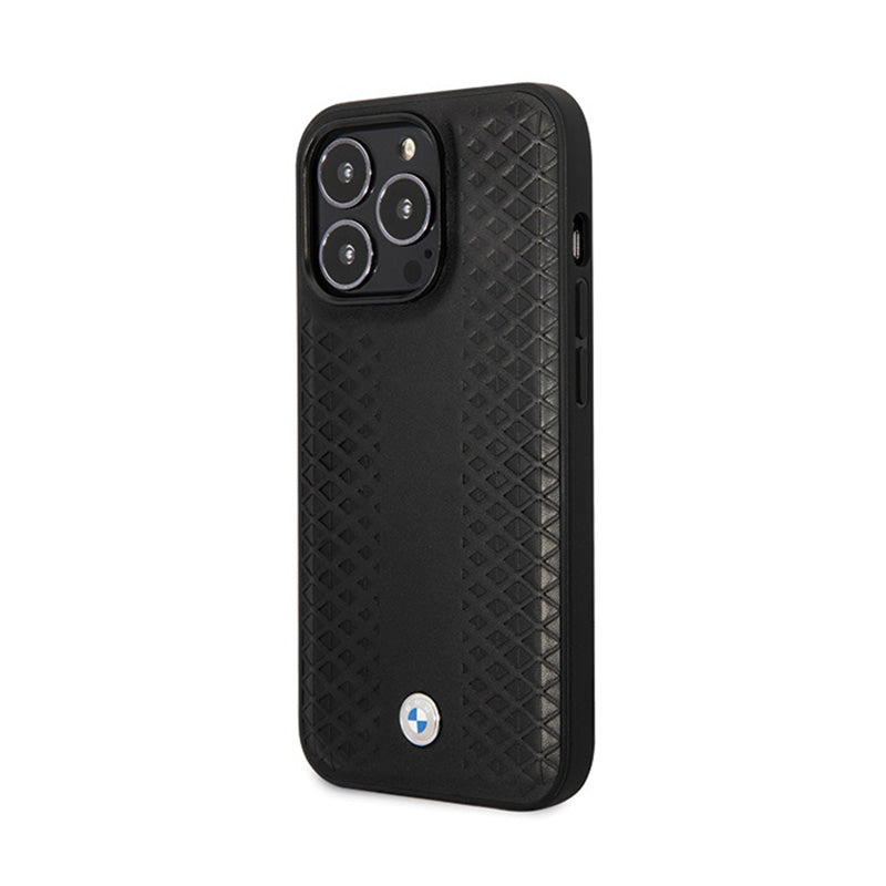 BMW odrė od Diamond Pattern – dklas iPhone 14 Pro (Juoda)