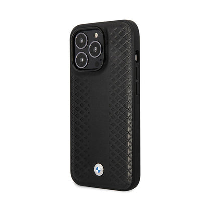 BMW odrė od Diamond Pattern – dklas iPhone 14 Pro (Juoda)