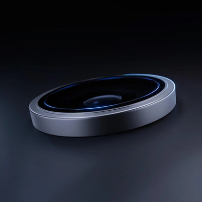 3mk Pro objektyvo apsauga – Kameros stiklas iPhone Air (Sidabrinis)