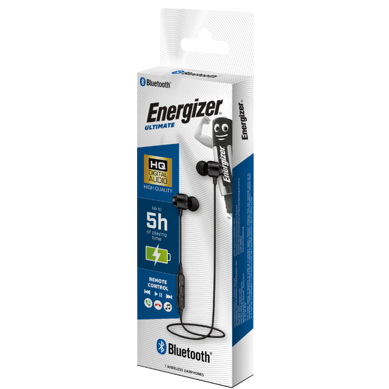 Energizer Ultimate CIBT20 – Belaidės „Bluetooth“ ausinės (juodos), V5.0