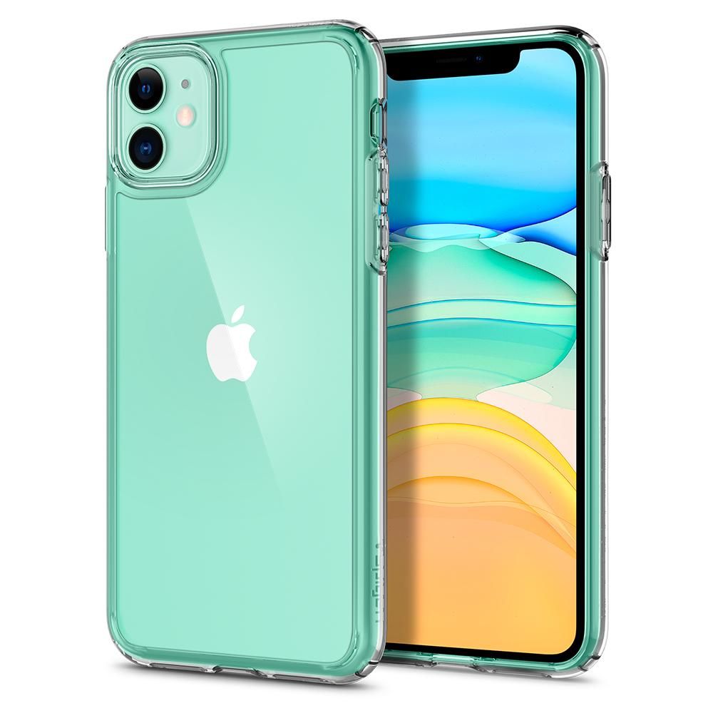 Spigen Ultra Hybrid – dėklas skirtas iPhone 11 (Skaidrus)