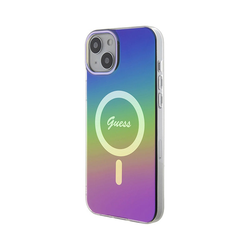 Guess IML Iridescent MagSafe - iPhone 15 Plus dėklas (spalva)