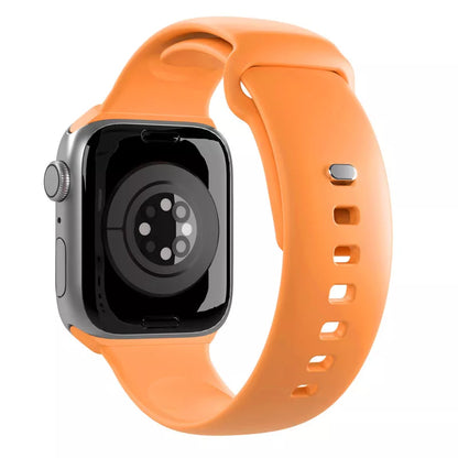 PURO ICON - Elastingas dirželis, skirtas Apple Watch 38/40/41/42 mm (S/M ir M/L) (Abrikosų)