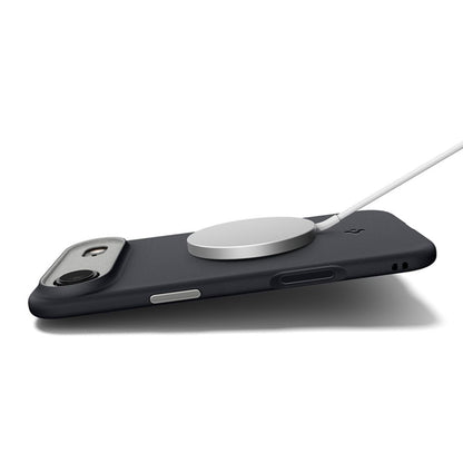 Spigen Nano Pop Mag MagSafe – Dėklas iPhone Air (Juodųjų sezamų)