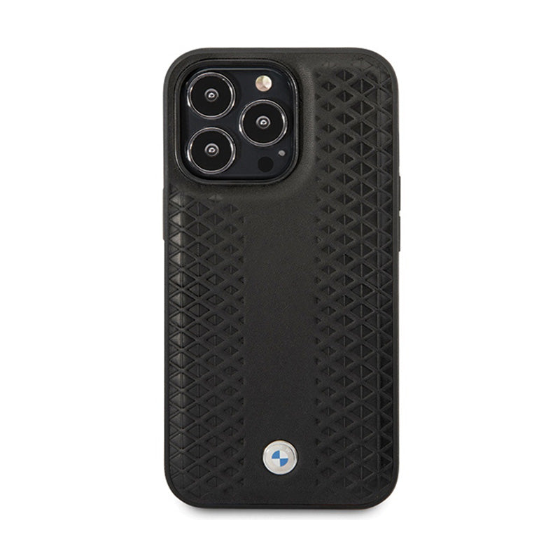 BMW odrė od Diamond Pattern – dklas iPhone 14 Pro (Juoda)