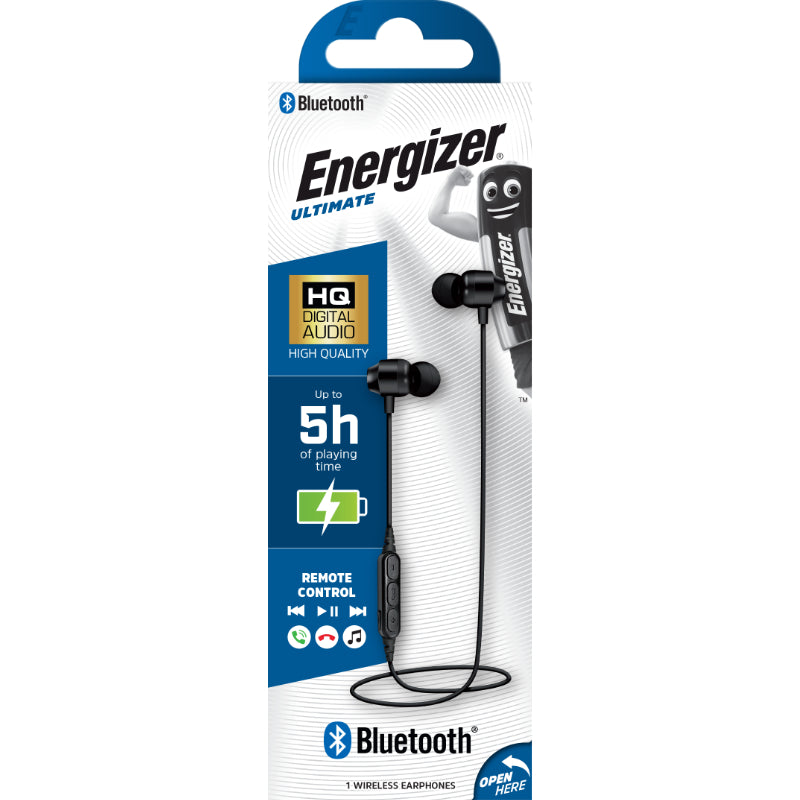 Energizer Ultimate CIBT20 – Belaidės „Bluetooth“ ausinės (juodos), V5.0