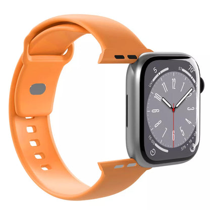 PURO ICON - Elastingas dirželis, skirtas Apple Watch 38/40/41/42 mm (S/M ir M/L) (Abrikosų)