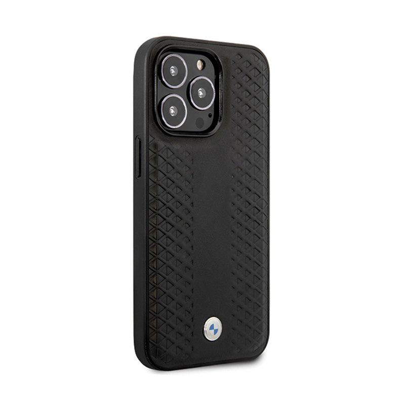 BMW odrė od Diamond Pattern – dklas iPhone 14 Pro (Juoda)