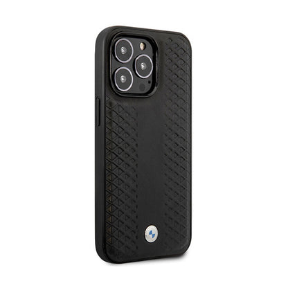 BMW odrė od Diamond Pattern – dklas iPhone 14 Pro (Juoda)