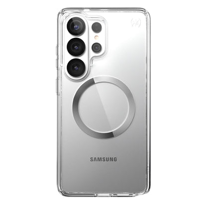 Speck Presidio Perfect-Clear Magnet - Samsung Galaxy S26 Ultra MagSafe dėklas (Skaidrus/Skaidrus/Sidabrinis)