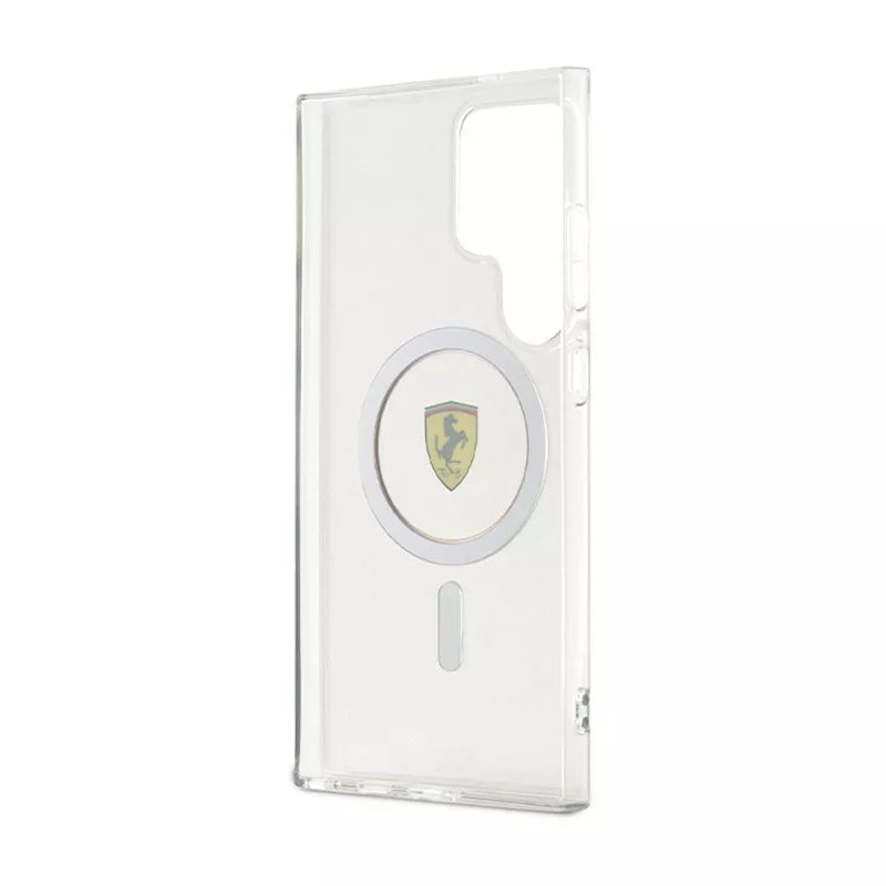 Ferrari IML Transp Inner Circle Line MagSafe – Samsung Galaxy S24 Ultra dėklas (skaidrus)