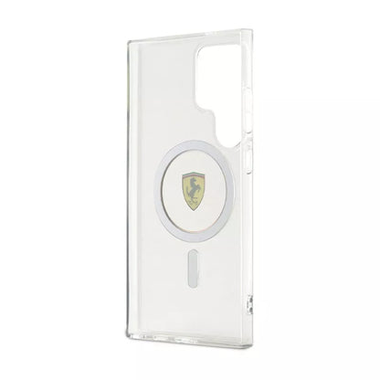 Ferrari IML Transp Inner Circle Line MagSafe – Samsung Galaxy S24 Ultra dėklas (skaidrus)