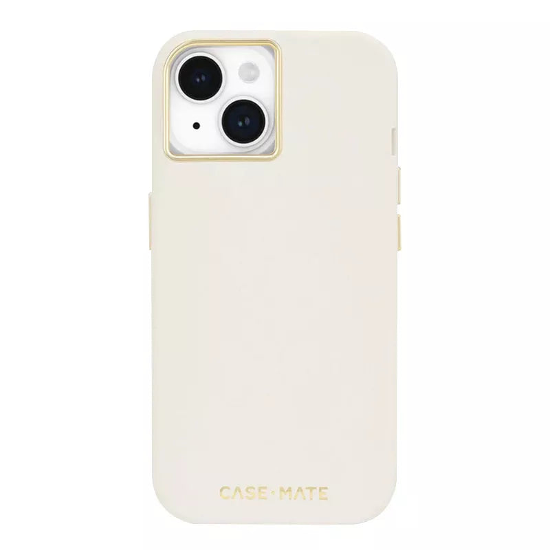 Case-Mate Silicone MagSafe – Dėklas iPhone 15 / iPhone 14 / iPhone 13 (smėlio spalvos)
