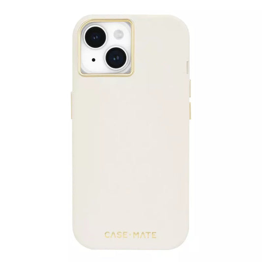 Case-Mate Silicone MagSafe – Dėklas iPhone 15 / iPhone 14 / iPhone 13 (smėlio spalvos)