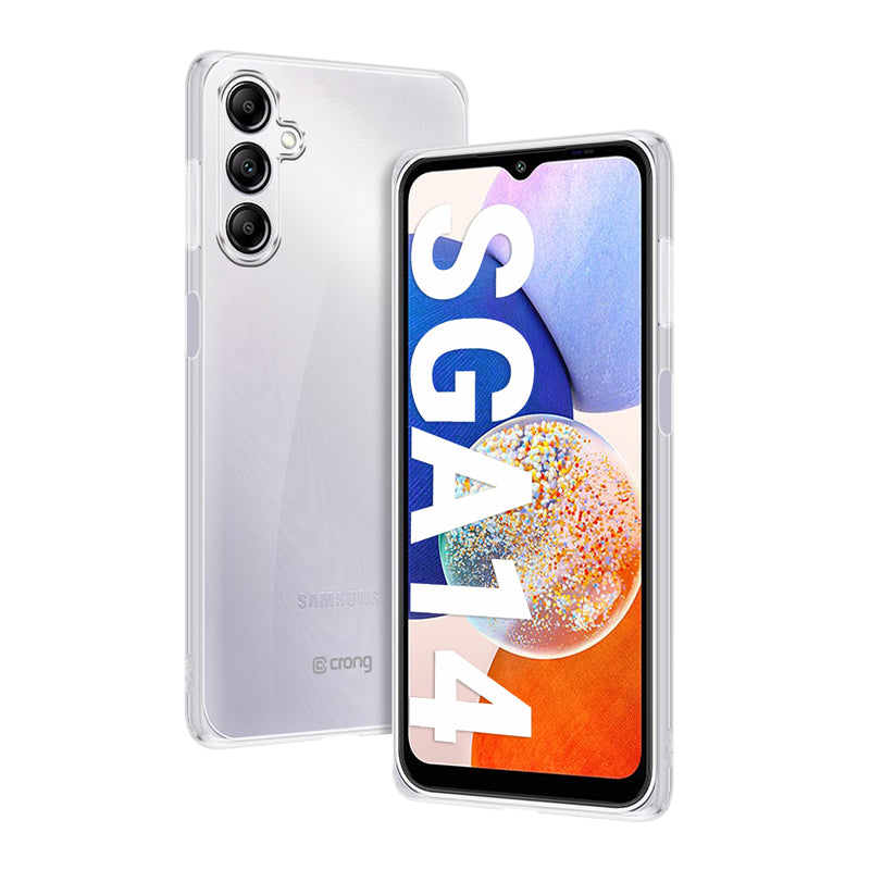 Crong Crystal Slim dangtelis - dėklas Samsung Galaxy A14 5G (permatomas)