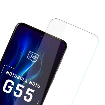 3mk HardGlass - grūdintas stiklas, skirtas Motorola Moto G55 5G