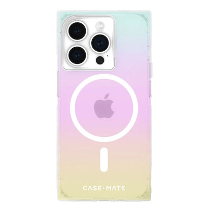 Case-Mate BLOX MagSafe – „iPhone 15 Pro“ dėklas („Rainbow Frosting“)