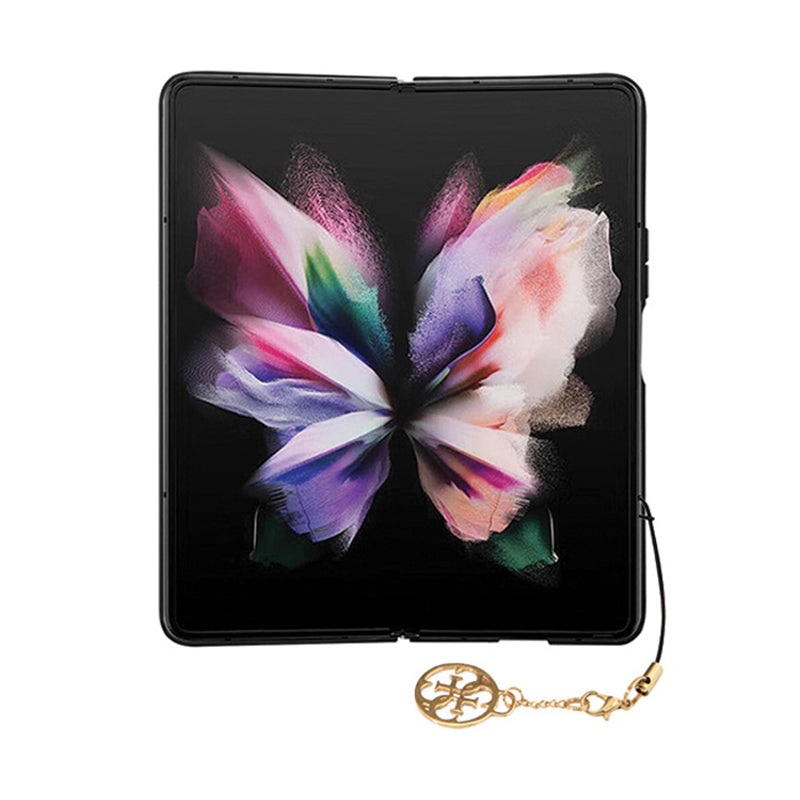 Guess 4G Charms kolekcija – „Samsung Galaxy Z Fold 5“ dėklas (pilka)