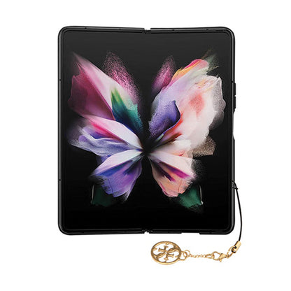 Guess 4G Charms kolekcija – „Samsung Galaxy Z Fold 5“ dėklas (pilka)