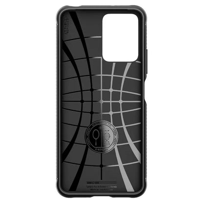 Spigen Rugged Armor – Dėklas, skirtas Xiaomi Redmi Note 12 5G / POCO X5 5G (juodas)